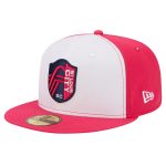 men8217s st. louis city sc new era whitered 2024 kick off collection 59fifty fitted hat | Inter Miami CF Jerseys, Hats, and MLS Fan Gear