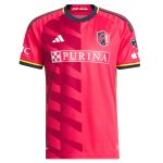 men8217s st. louis city sc njabulo blom adidas red 2023 the spirit kit authentic jersey | Inter Miami CF Jerseys, Hats, and MLS Fan Gear
