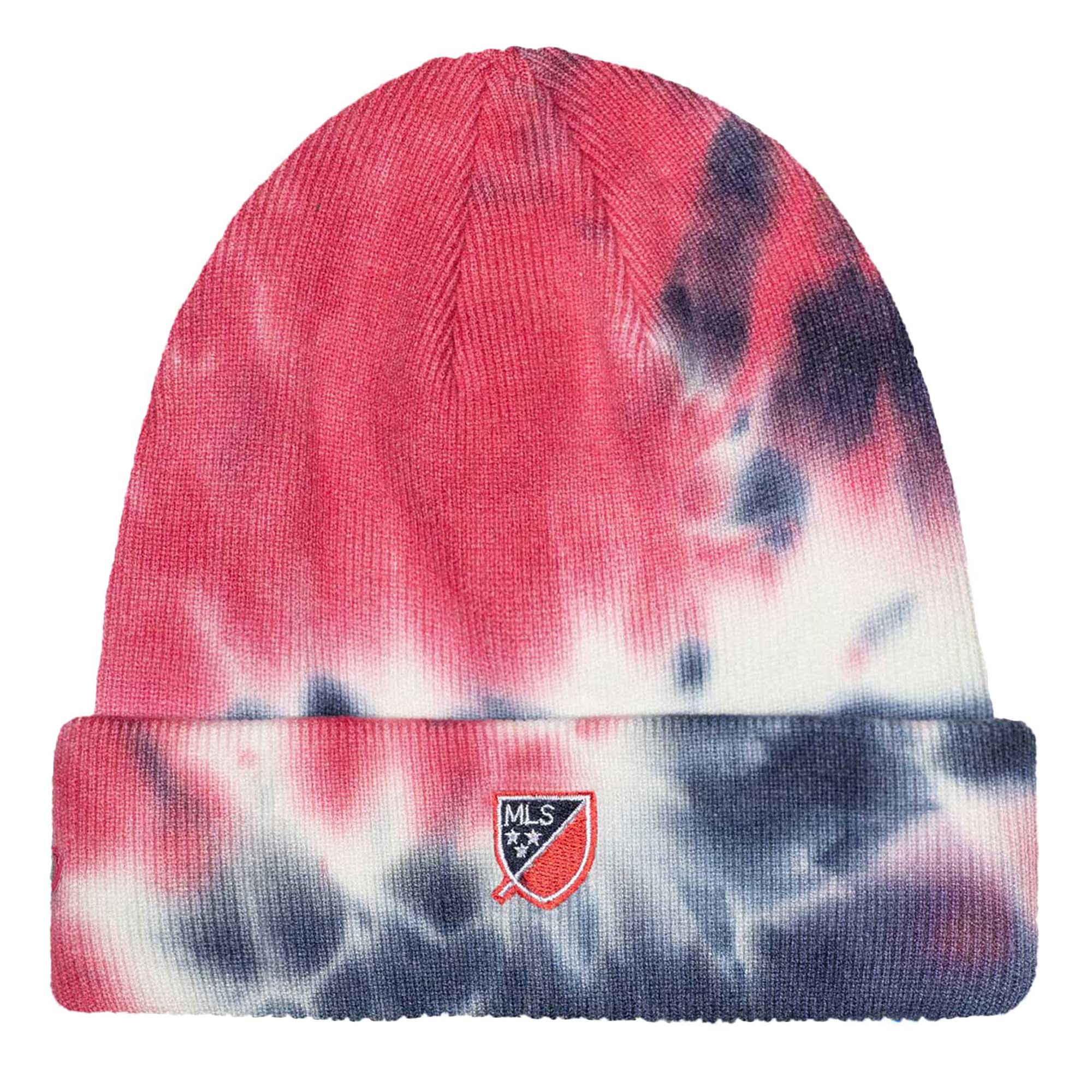 men8217s st. louis city sc psychedelic tie-dye cuffed knit hat | Inter Miami CF Jerseys, Hats, and MLS Fan Gear