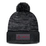 men8217s toronto fc fanatics heather charcoal low key cuffed knit hat with pom | Inter Miami CF Jerseys, Hats, and MLS Fan Gear