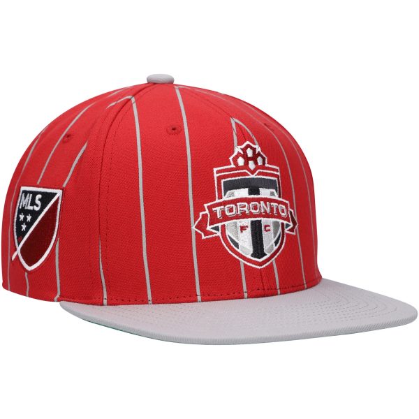 men8217s toronto fc mitchell amp ness red team pin snapback hat | Inter Miami CF Jerseys, Hats, and MLS Fan Gear