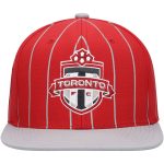 men8217s toronto fc mitchell amp ness red team pin snapback hat | Inter Miami CF Jerseys, Hats, and MLS Fan Gear