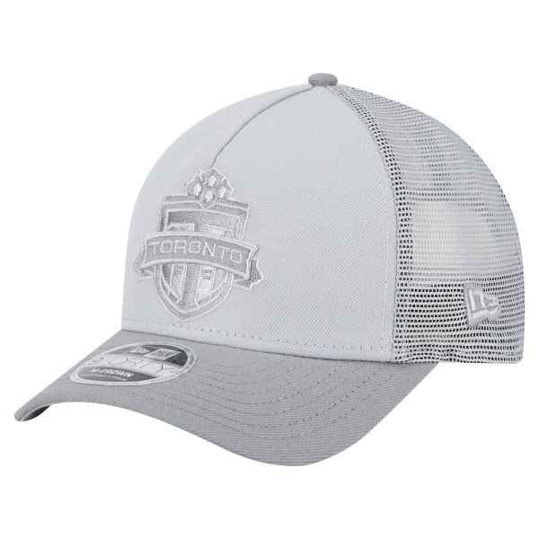 men8217s toronto fc new era gray color pack 9forty a-frame adjustable trucker hat | Inter Miami CF Jerseys, Hats, and MLS Fan Gear