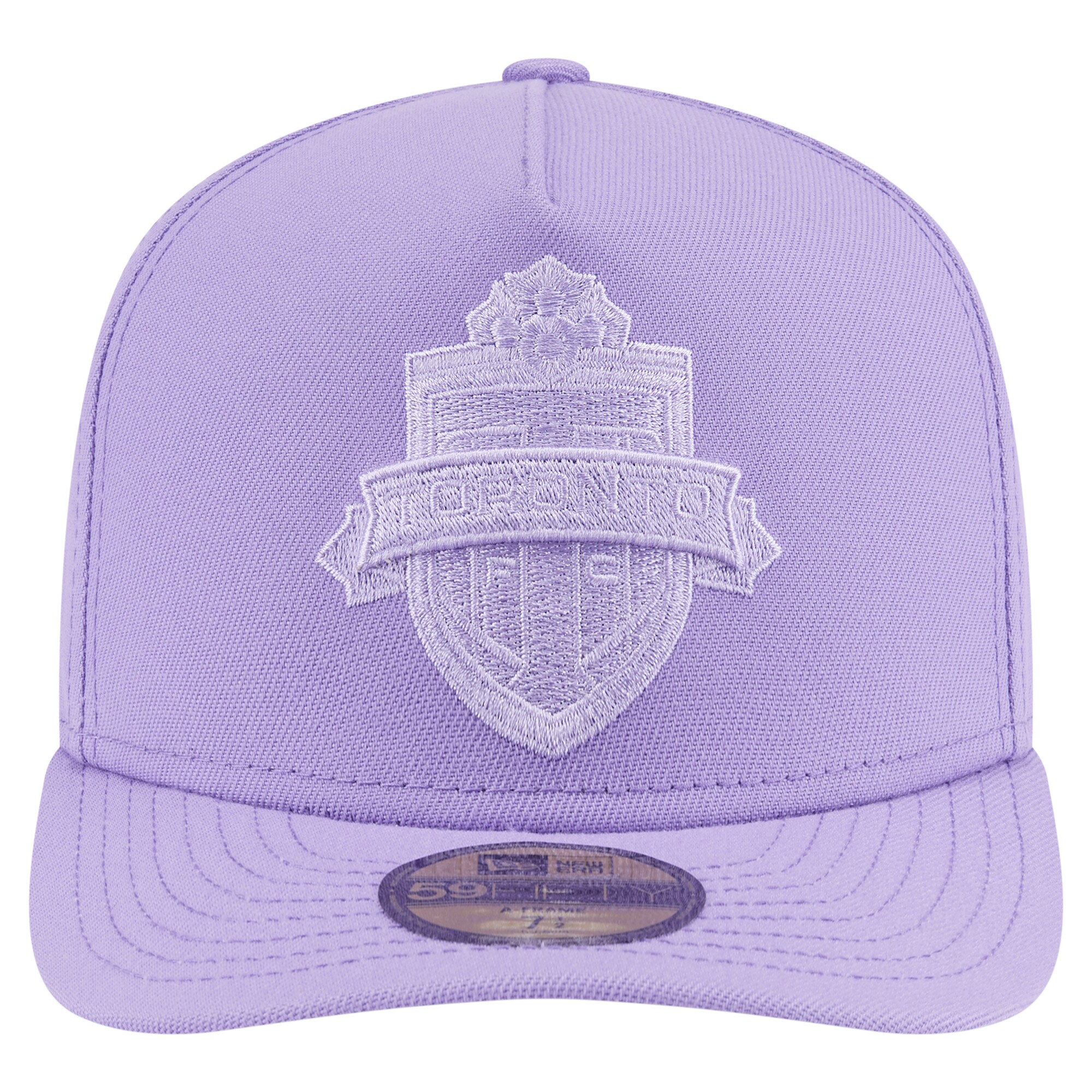 men8217s toronto fc new era purple color pack a-frame 59fifty fitted hat | Inter Miami CF Jerseys, Hats, and MLS Fan Gear