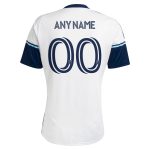 men8217s vancouver whitecaps fc adidas white 2025 the peak replica custom jersey | Inter Miami CF Jerseys, Hats, and MLS Fan Gear