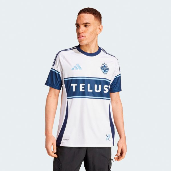 men8217s vancouver whitecaps fc adidas white 2025 the peak replica jersey | Inter Miami CF Jerseys, Hats, and MLS Fan Gear
