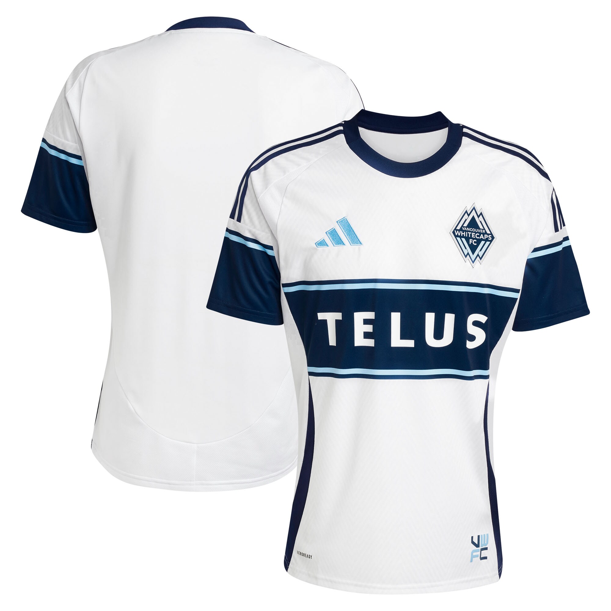 men8217s vancouver whitecaps fc adidas white 2025 the peak replica jersey | Inter Miami CF Jerseys, Hats, and MLS Fan Gear