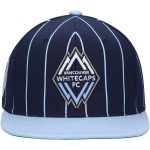 men8217s vancouver whitecaps fc mitchell amp ness navy team pin snapback hat | Inter Miami CF Jerseys, Hats, and MLS Fan Gear
