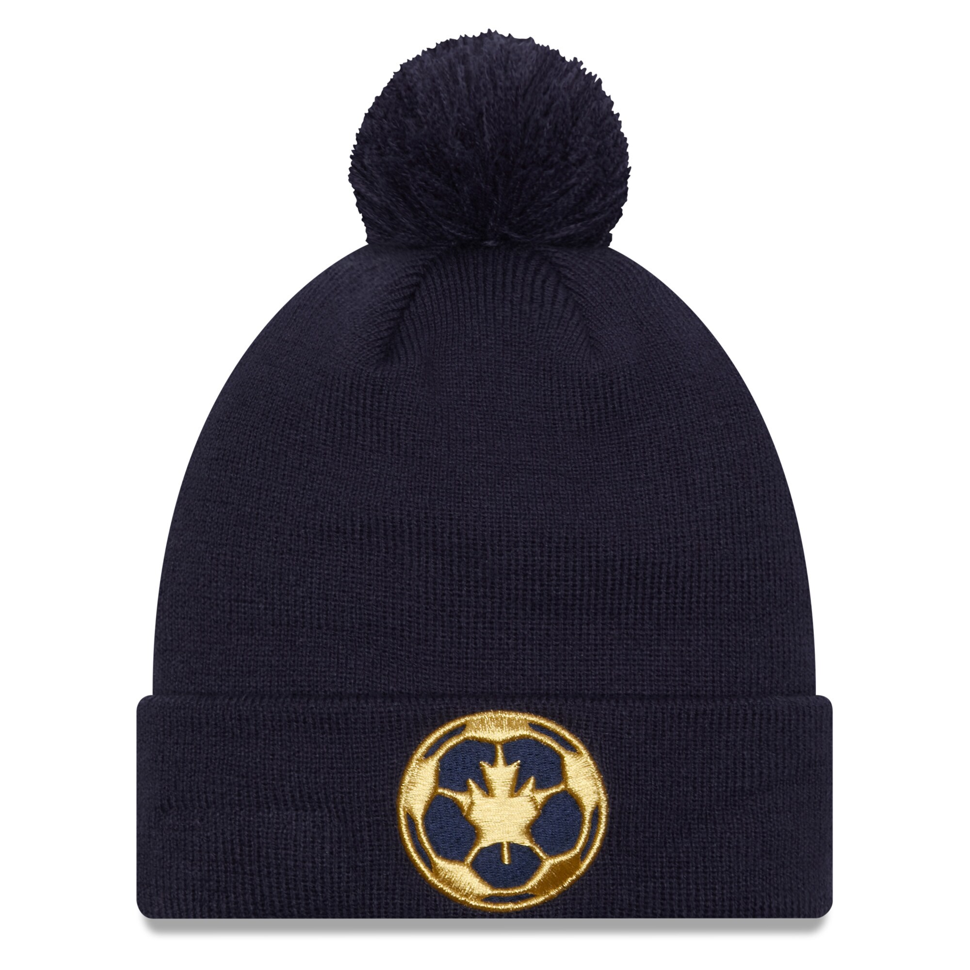 men8217s vancouver whitecaps fc new era blue jersey hook cuff knit hat with pom | Inter Miami CF Jerseys, Hats, and MLS Fan Gear