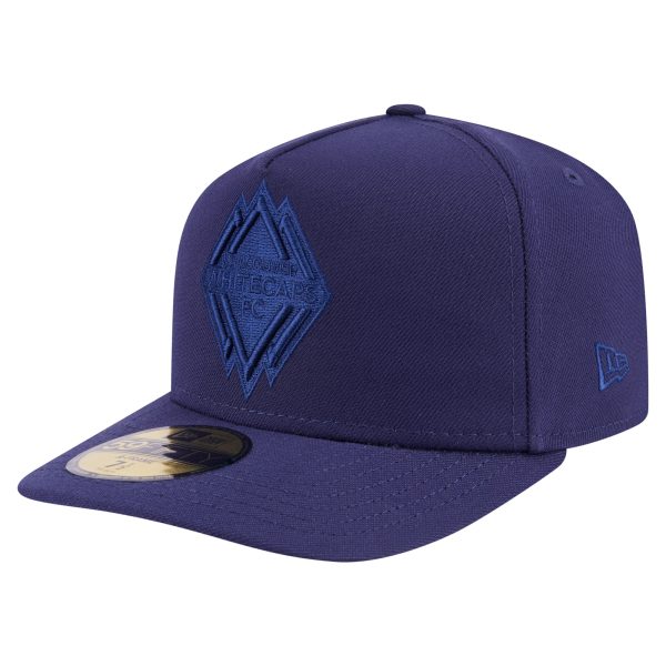 men8217s vancouver whitecaps fc new era navy color pack a-frame 59fifty fitted hat | Inter Miami CF Jerseys, Hats, and MLS Fan Gear