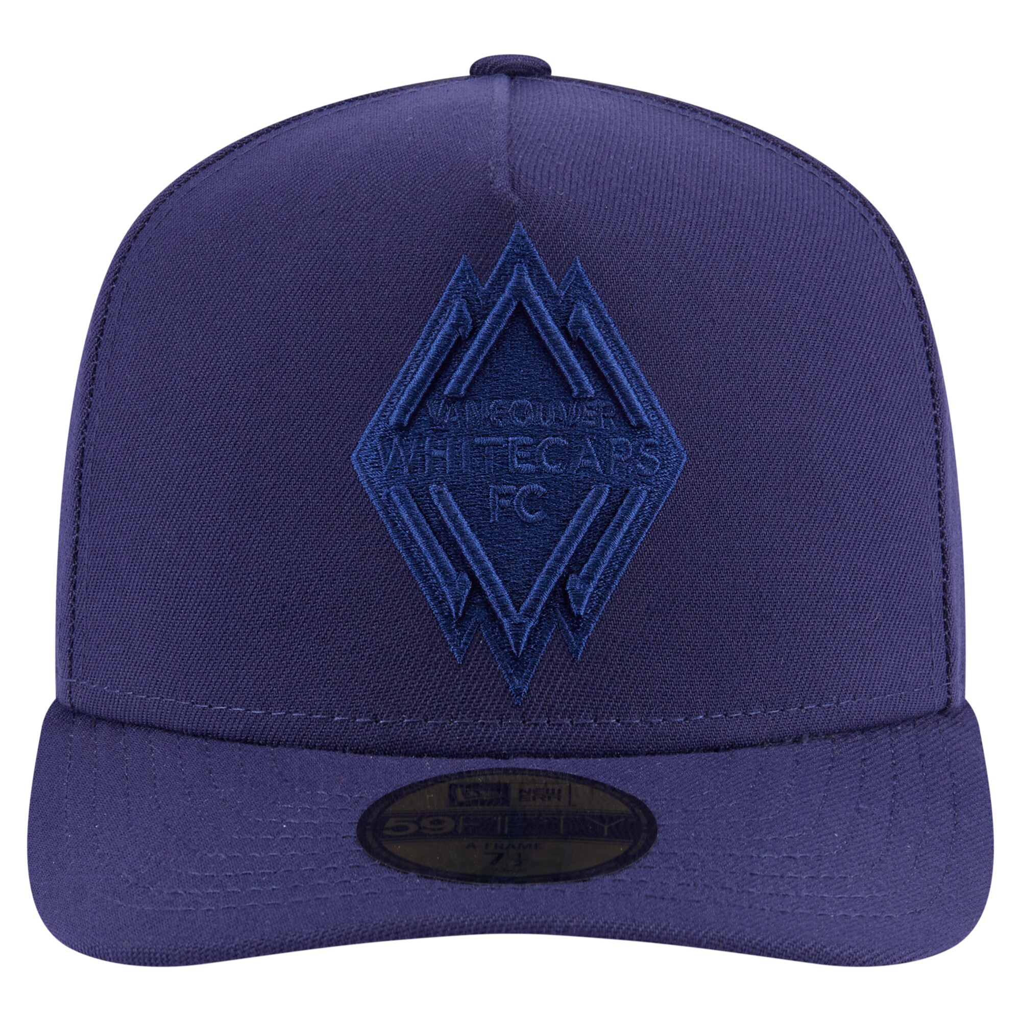 men8217s vancouver whitecaps fc new era navy color pack a-frame 59fifty fitted hat | Inter Miami CF Jerseys, Hats, and MLS Fan Gear