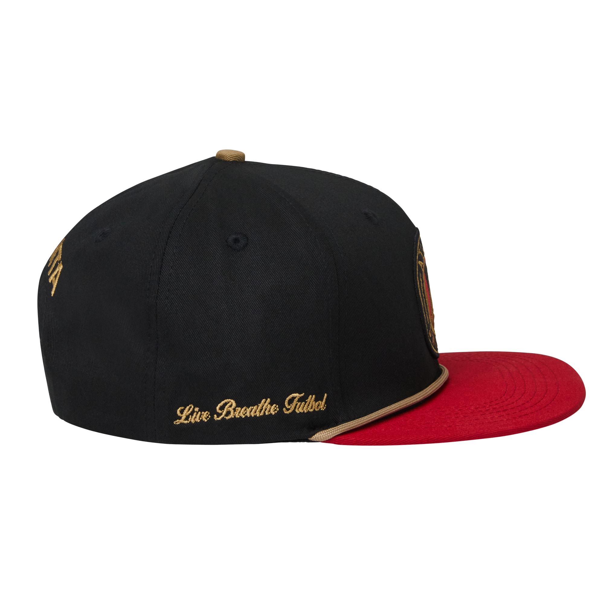 unisex atlanta united fc live breathe futbol black snapback hat | Inter Miami CF Jerseys, Hats, and MLS Fan Gear