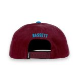 unisex colorado rapids cole bassett burgundy player adjustable hat | Inter Miami CF Jerseys, Hats, and MLS Fan Gear
