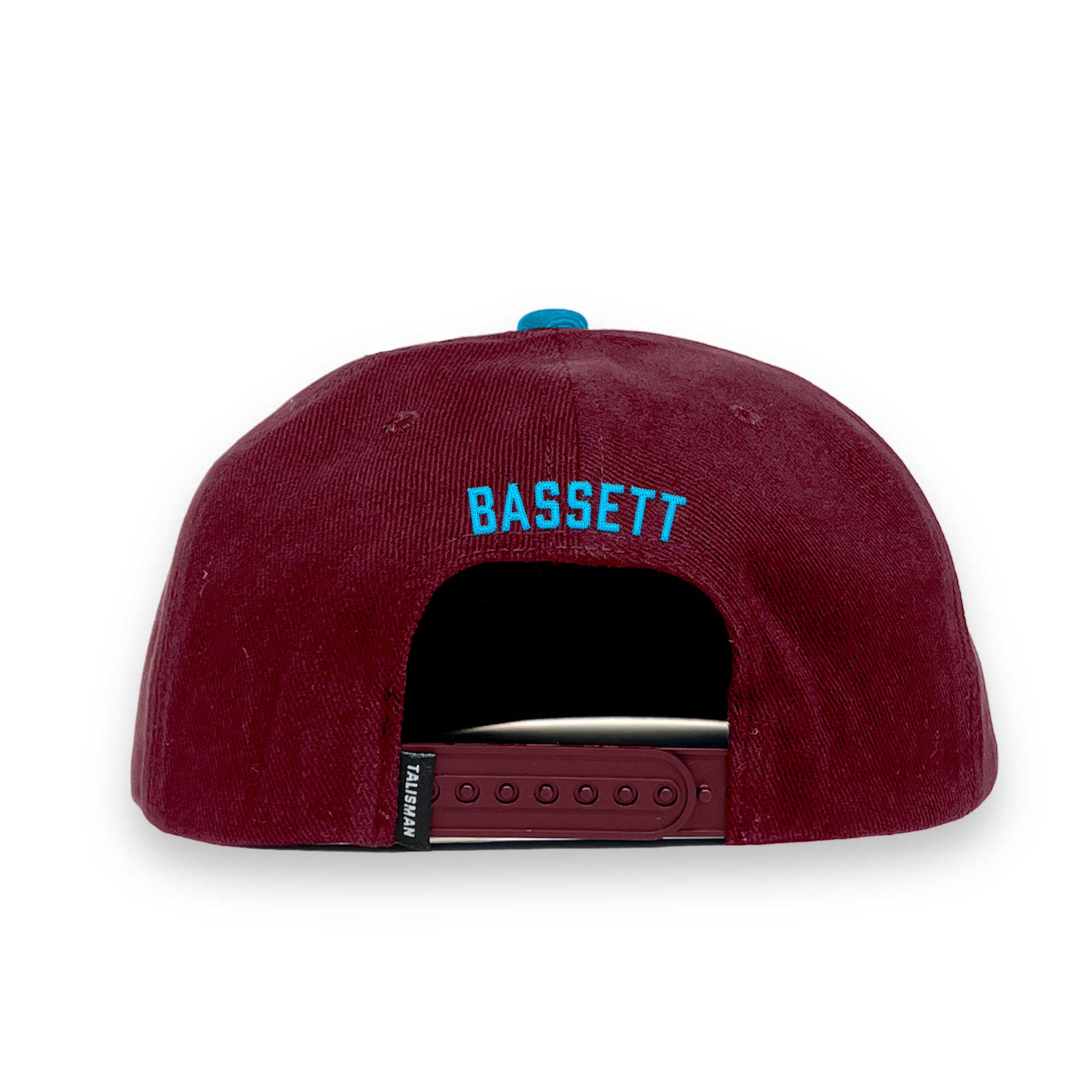 unisex colorado rapids cole bassett burgundy player adjustable hat | Inter Miami CF Jerseys, Hats, and MLS Fan Gear