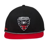 unisex d.c. united live breathe futbol black snapback hat | Inter Miami CF Jerseys, Hats, and MLS Fan Gear