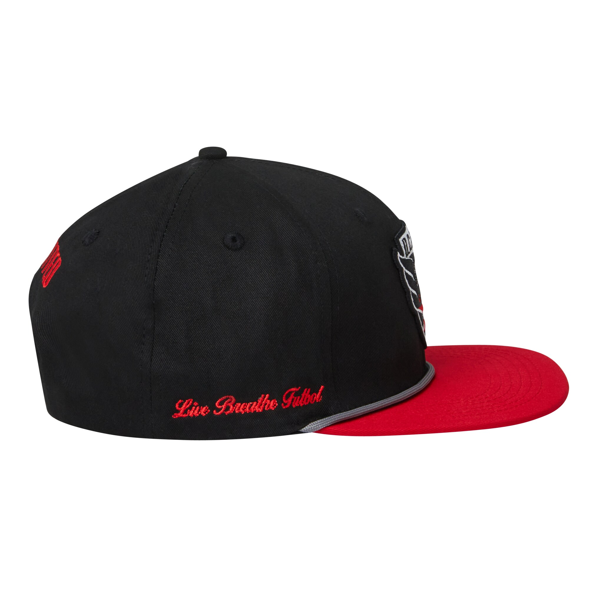 unisex d.c. united live breathe futbol black snapback hat | Inter Miami CF Jerseys, Hats, and MLS Fan Gear