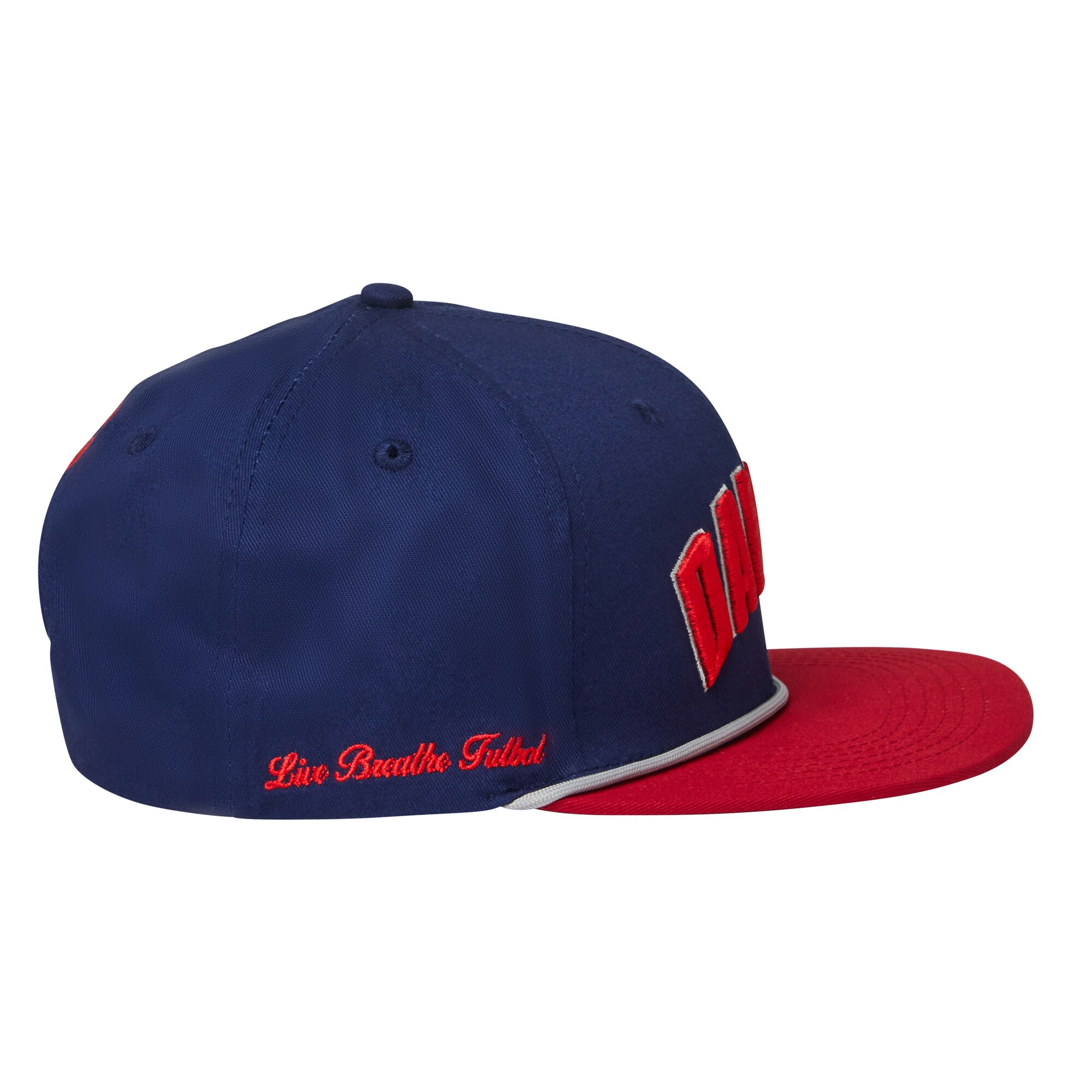 unisex fc dallas live breathe futbol navy snapback hat | Inter Miami CF Jerseys, Hats, and MLS Fan Gear