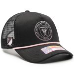 unisex inter miami cf black atmosphere adjustable trucker hat | Inter Miami CF Jerseys, Hats, and MLS Fan Gear