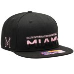 unisex inter miami cf black loyalty snapback hat | Inter Miami CF Jerseys, Hats, and MLS Fan Gear