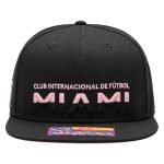 unisex inter miami cf black loyalty snapback hat | Inter Miami CF Jerseys, Hats, and MLS Fan Gear