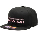 unisex inter miami cf black loyalty snapback hat | Inter Miami CF Jerseys, Hats, and MLS Fan Gear