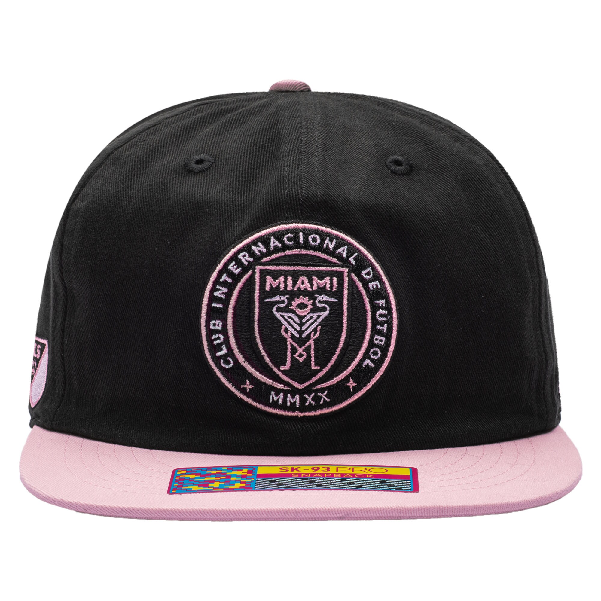 unisex inter miami cf black swingman snapback hat | Inter Miami CF Jerseys, Hats, and MLS Fan Gear