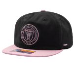 unisex inter miami cf black swingman snapback hat | Inter Miami CF Jerseys, Hats, and MLS Fan Gear