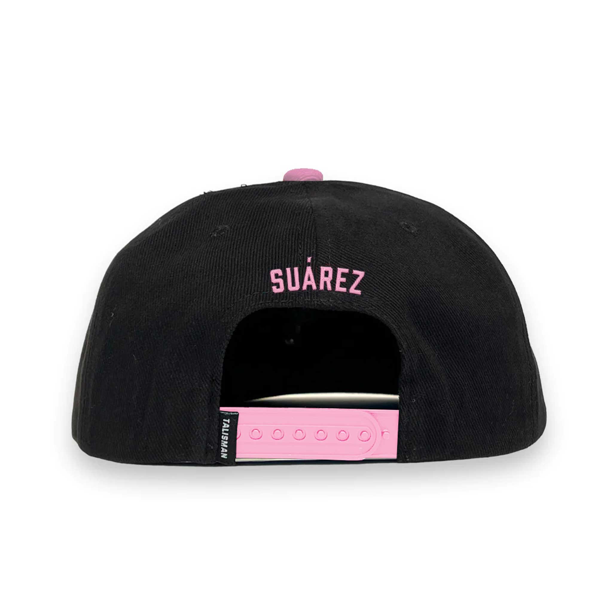 unisex inter miami cf luis suárez black player adjustable hat | Inter Miami CF Jerseys, Hats, and MLS Fan Gear