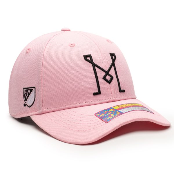 unisex inter miami cf pink adjustable hat | Inter Miami CF Jerseys, Hats, and MLS Fan Gear