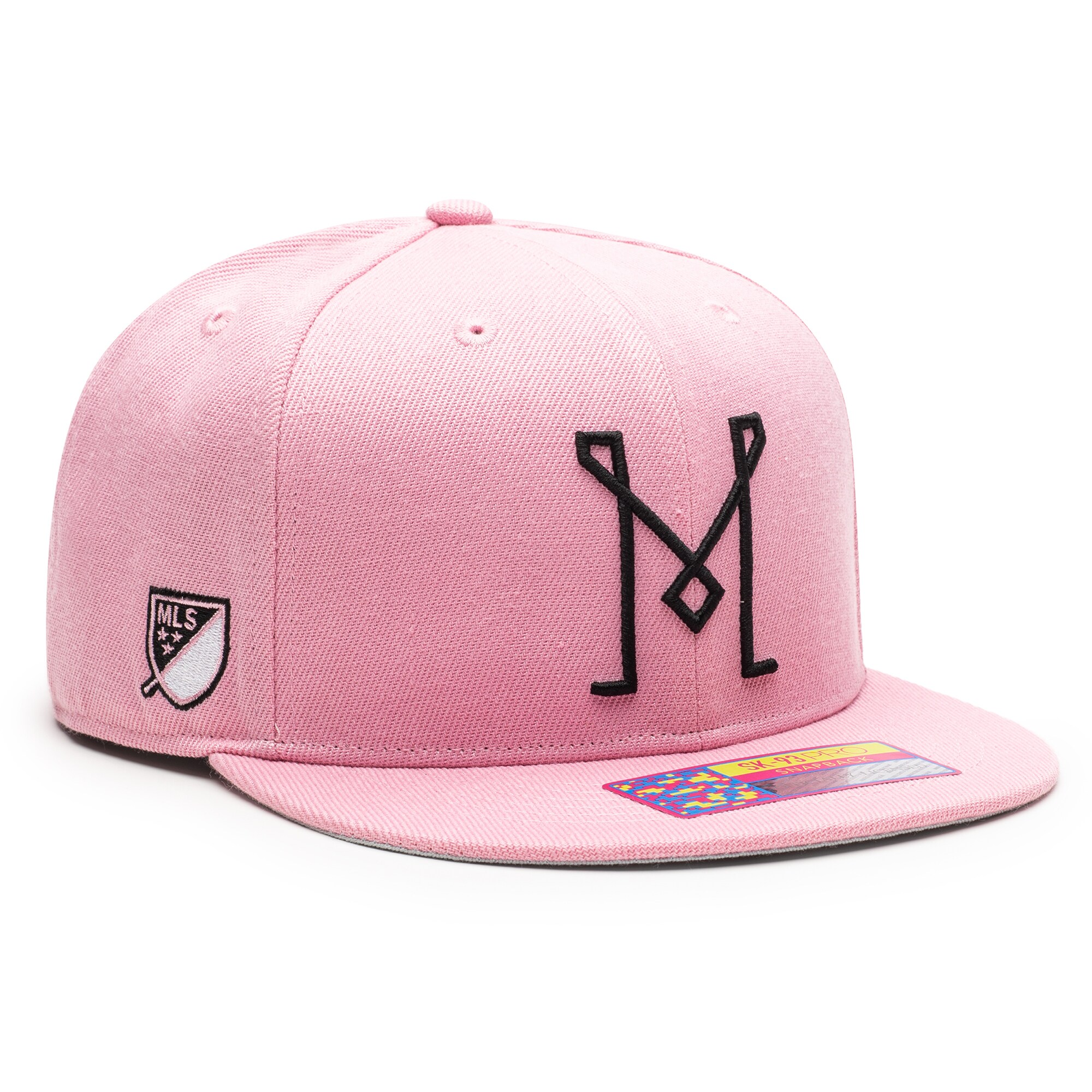 unisex inter miami cf pink dawn snapback hat | Inter Miami CF Jerseys, Hats, and MLS Fan Gear