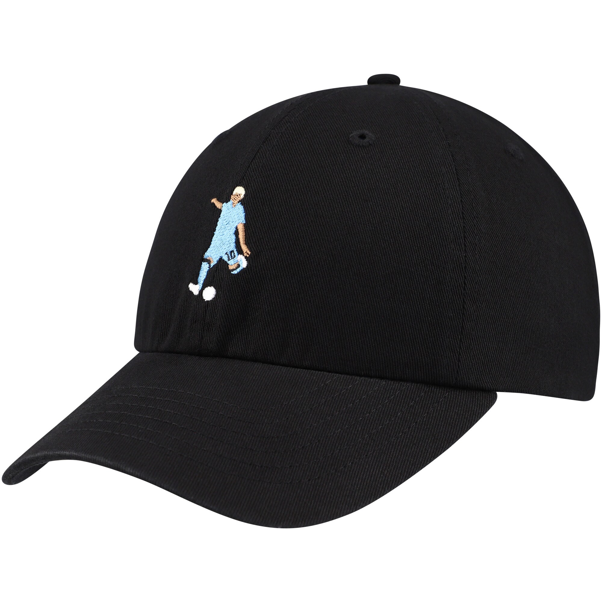 unisex minnesota united fc emanuel reynoso black player dad adjustable hat | Inter Miami CF Jerseys, Hats, and MLS Fan Gear