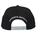 unisex minnesota united fc live breathe futbol black snapback hat | Inter Miami CF Jerseys, Hats, and MLS Fan Gear