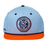 unisex new york city fc live breathe futbol light blue snapback hat | Inter Miami CF Jerseys, Hats, and MLS Fan Gear
