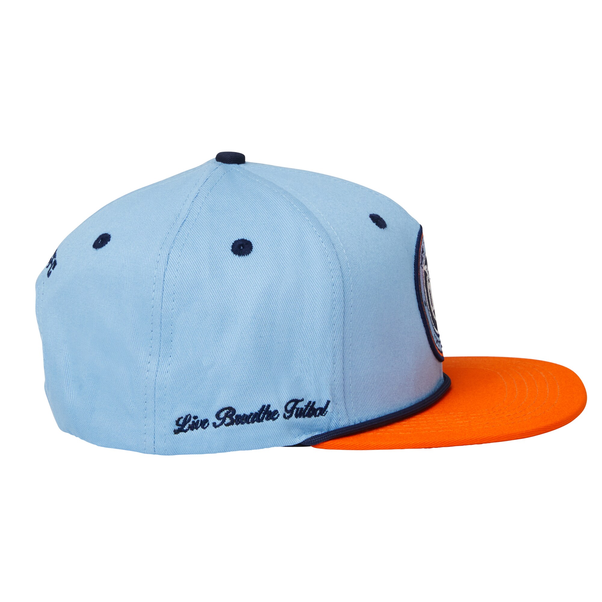unisex new york city fc live breathe futbol light blue snapback hat | Inter Miami CF Jerseys, Hats, and MLS Fan Gear