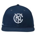 unisex new york city fc live breathe futbol navy monogram snapback hat | Inter Miami CF Jerseys, Hats, and MLS Fan Gear