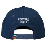 unisex new york city fc live breathe futbol navy monogram snapback hat | Inter Miami CF Jerseys, Hats, and MLS Fan Gear