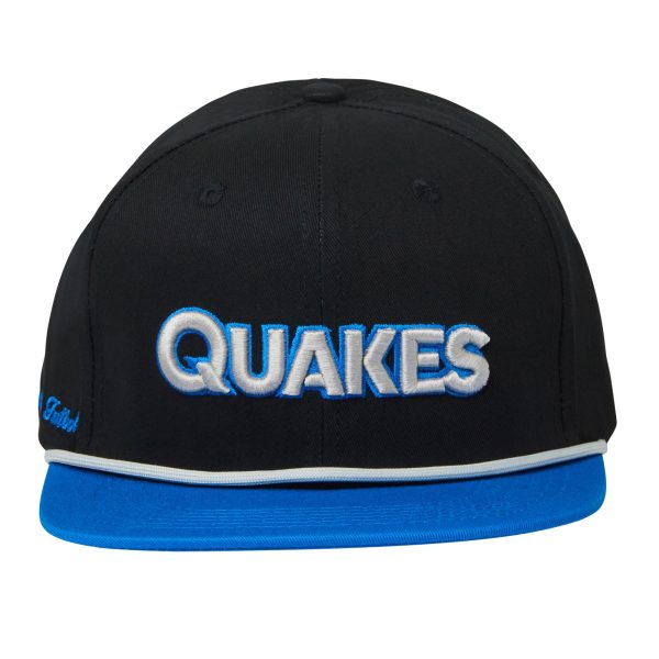 unisex san jose earthquakes live breathe futbol black snapback hat | Inter Miami CF Jerseys, Hats, and MLS Fan Gear
