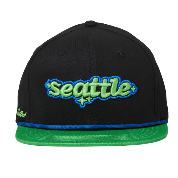 unisex seattle sounders fc live breathe futbol black snapback hat | Inter Miami CF Jerseys, Hats, and MLS Fan Gear