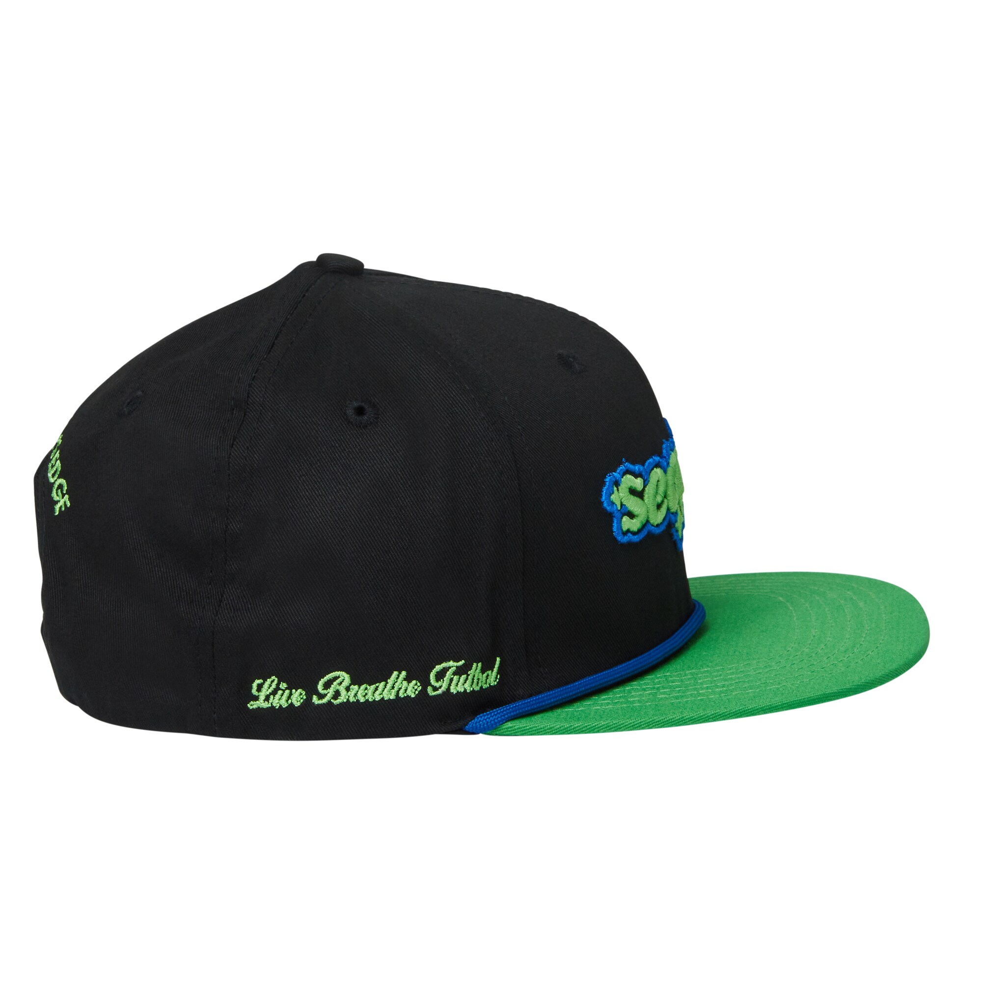 unisex seattle sounders fc live breathe futbol black snapback hat | Inter Miami CF Jerseys, Hats, and MLS Fan Gear