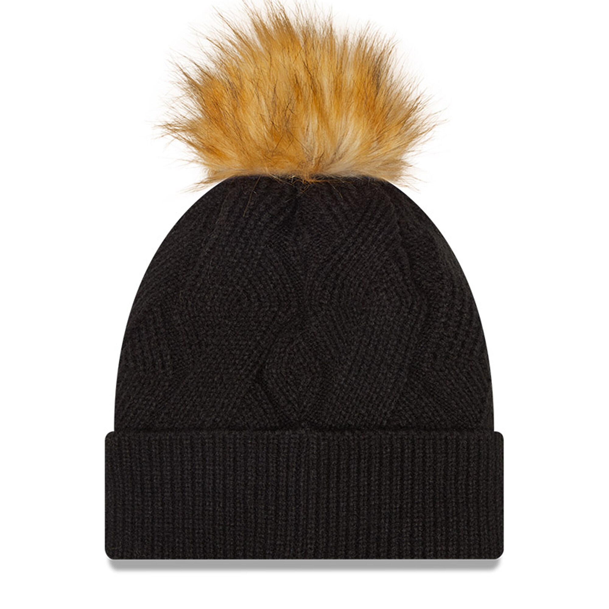 women8217s atlanta united fc new era black snowy cuffed knit hat with pom | Inter Miami CF Jerseys, Hats, and MLS Fan Gear