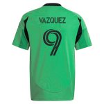 women8217s austin fc brandon vazquez adidas green 2025 the heartbeat kit replica player jersey | Inter Miami CF Jerseys, Hats, and MLS Fan Gear