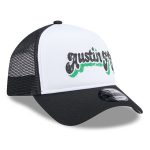 women8217s austin fc new era whiteblack throwback a-frame trucker 9forty snapback hat | Inter Miami CF Jerseys, Hats, and MLS Fan Gear