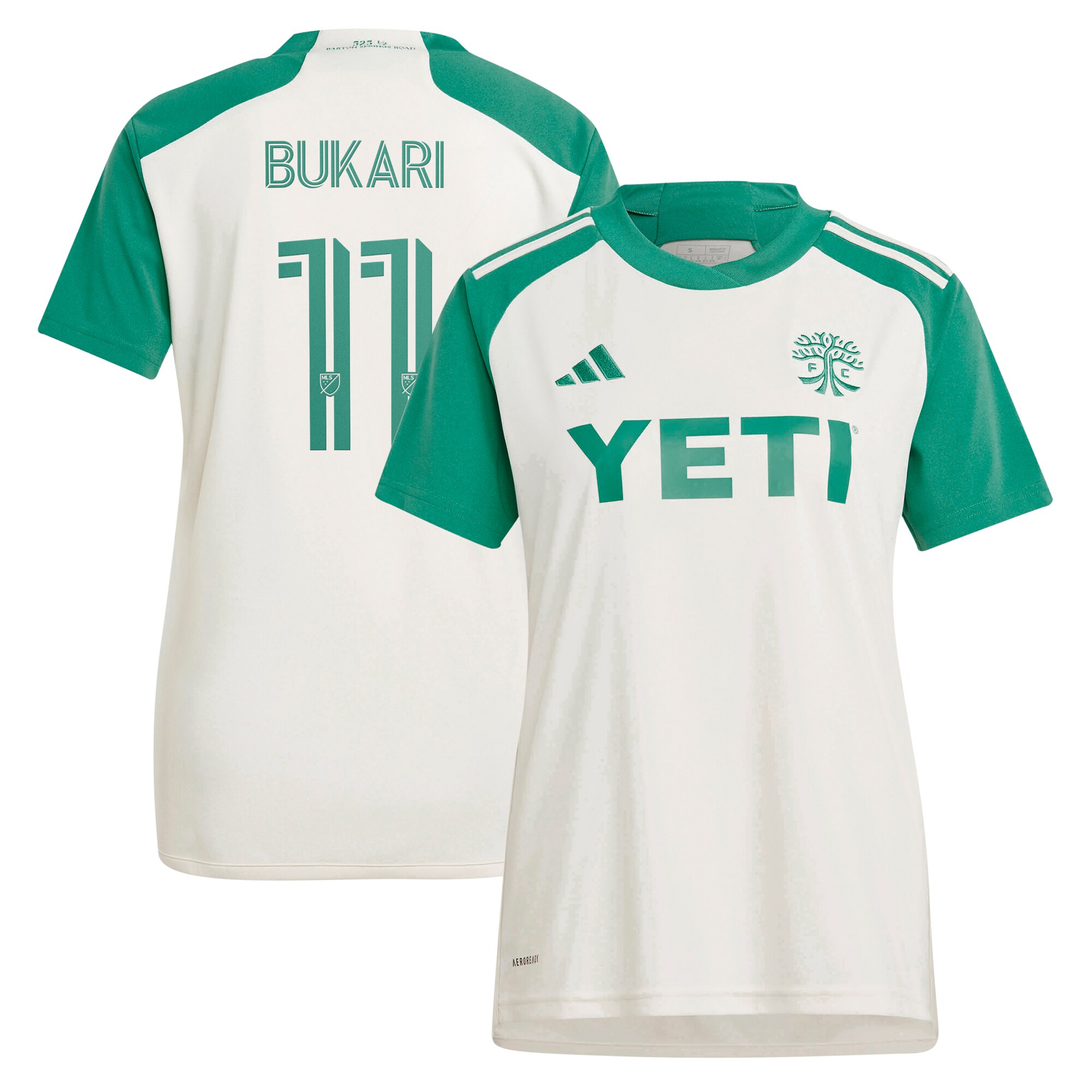 women8217s austin fc osman bukari adidas tan 2024 the armadillo kit replica player jersey | Inter Miami CF Jerseys, Hats, and MLS Fan Gear