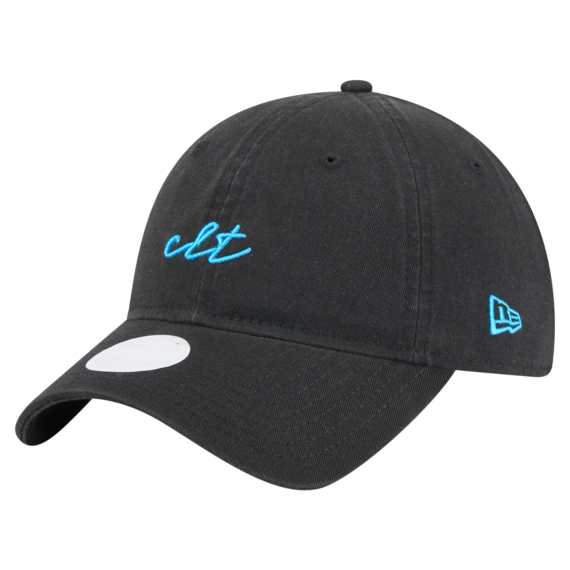 women8217s charlotte fc new era black script 9twenty adjustable hat | Inter Miami CF Jerseys, Hats, and MLS Fan Gear