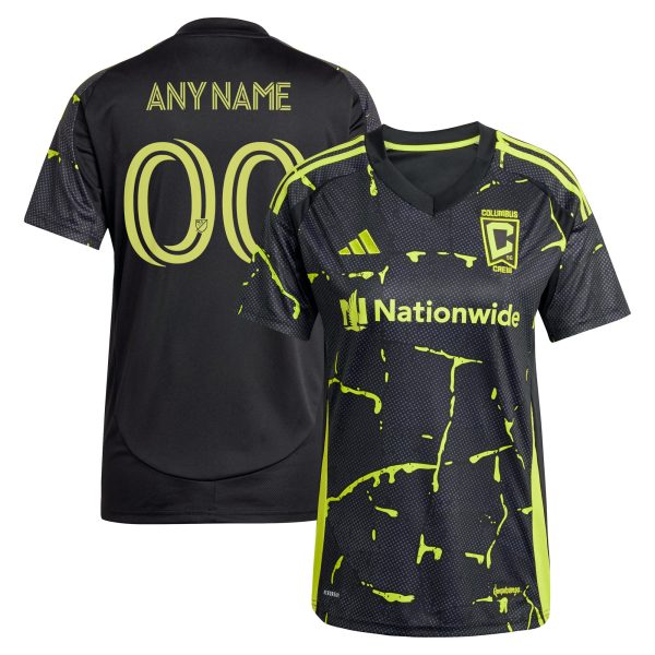 women8217s columbus crew adidas black 2025 the goosebumps kit replica custom jersey | Inter Miami CF Jerseys, Hats, and MLS Fan Gear