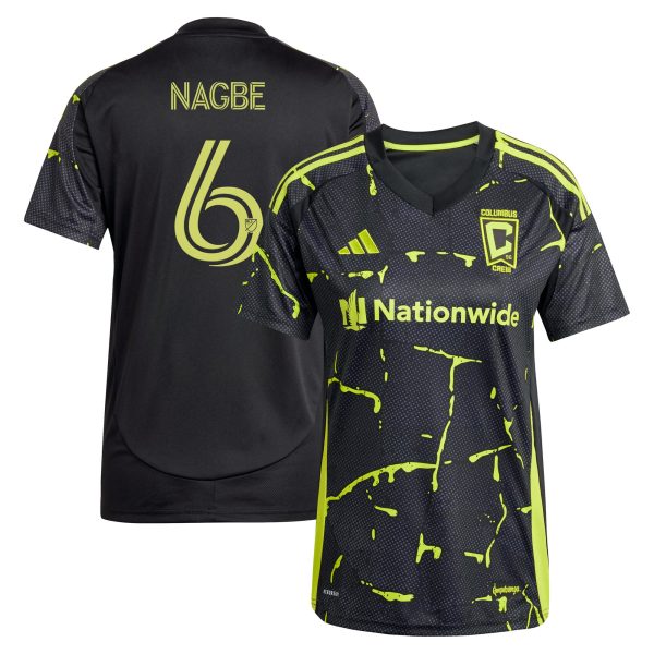 women8217s columbus crew darlington nagbe adidas black 2025 the goosebumps kit replica player jersey | Inter Miami CF Jerseys, Hats, and MLS Fan Gear