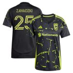 women8217s columbus crew sean zawadzki adidas black 2025 the goosebumps kit replica player jersey | Inter Miami CF Jerseys, Hats, and MLS Fan Gear