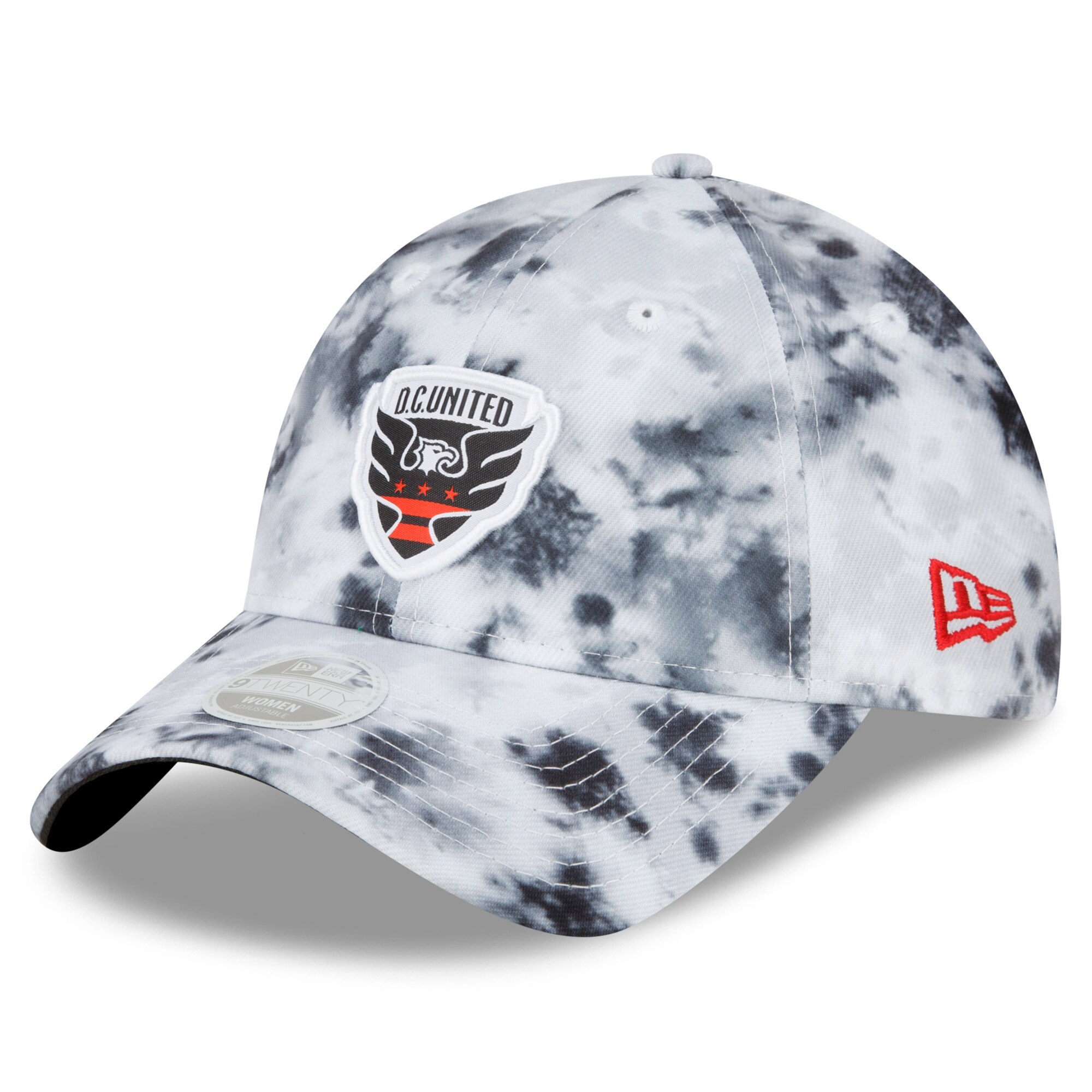 women8217s d.c. united new era black tie-dye 9twenty adjustable hat | Inter Miami CF Jerseys, Hats, and MLS Fan Gear