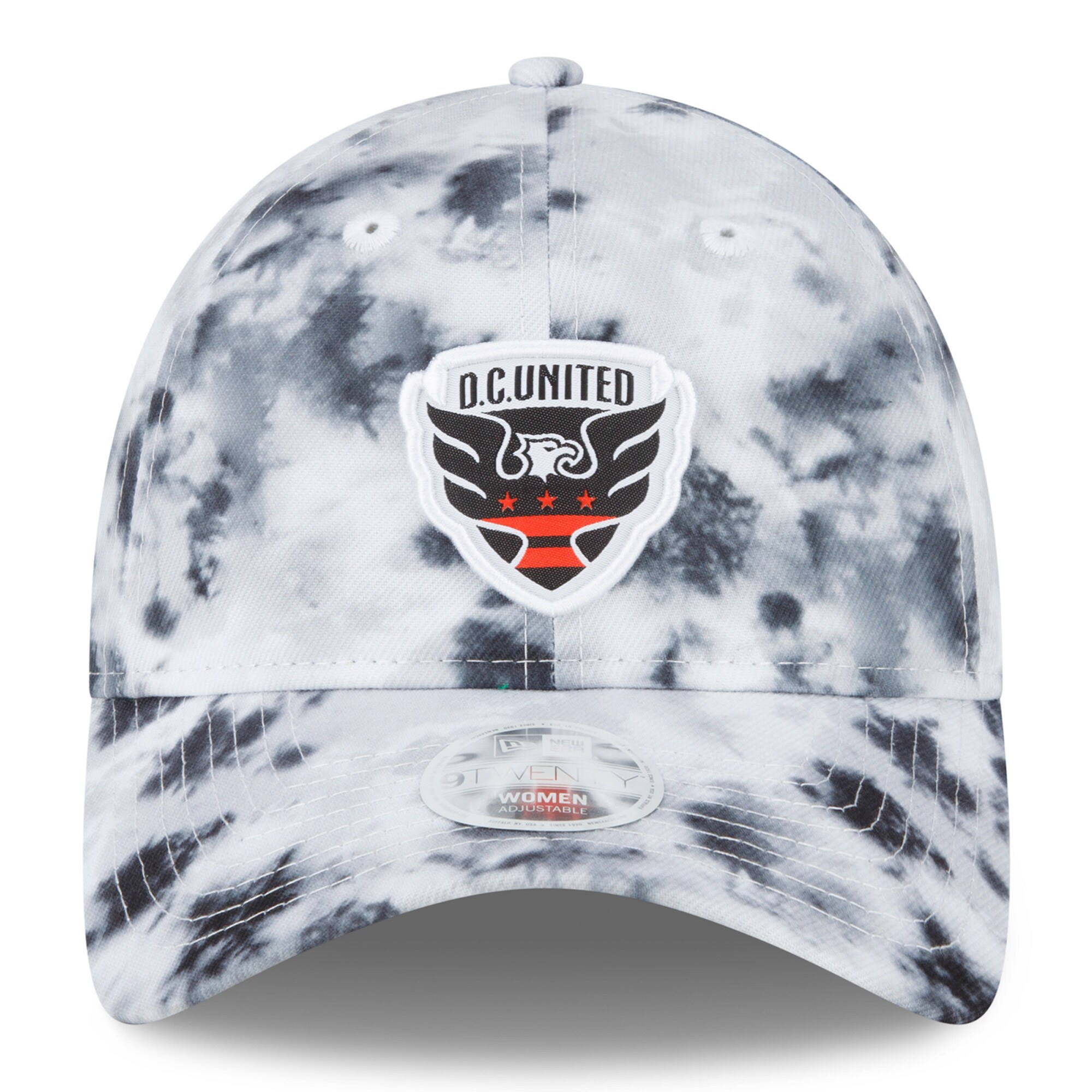 women8217s d.c. united new era black tie-dye 9twenty adjustable hat | Inter Miami CF Jerseys, Hats, and MLS Fan Gear