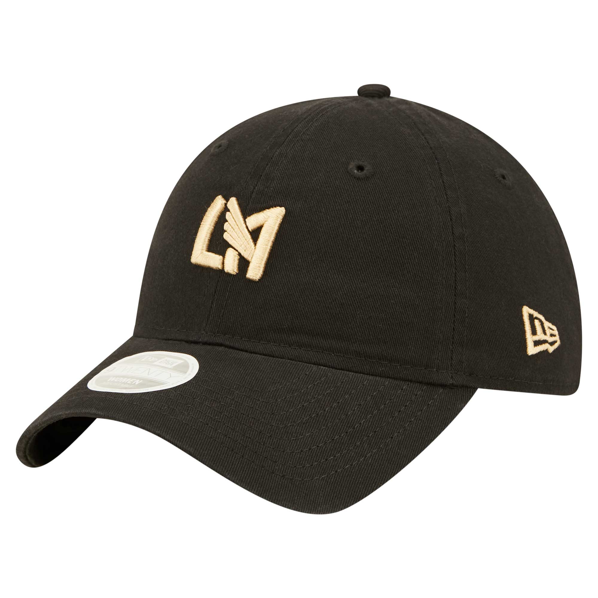 women8217s lafc new era black icon 9twenty adjustable hat | Inter Miami CF Jerseys, Hats, and MLS Fan Gear